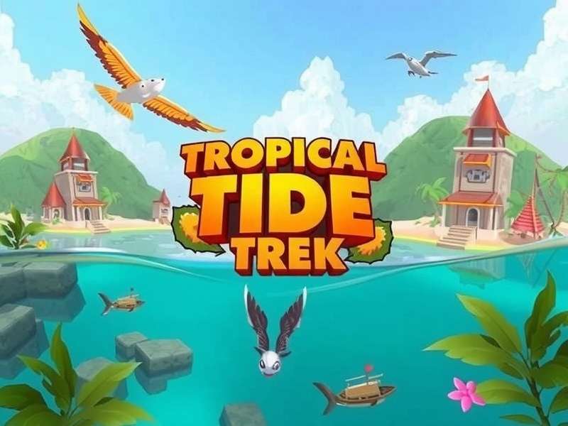 Tropical Tide Trek Game Screenshot